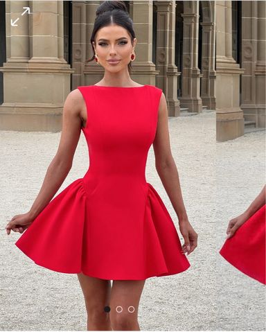 【関税込み】Mirror Palais レッド Lady Di ミニワンピース Mirror Palais Lady Di Dress In Rouge | Pickle