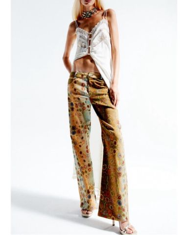 Shop Leopard Fade Colossus Jeans | Jaded London | Clothing