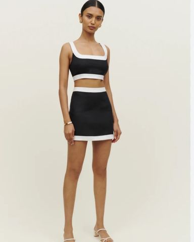 Black & White Reformation Two Piece Set | Pickle