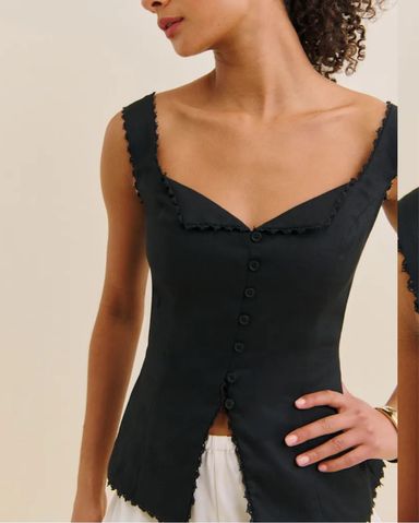 Black Reformation Tank - Liza Top | Pickle