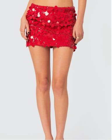【The Attico】 Ruby chain-trimmedレギンス Grid 50 embellished leather slingback pumps in red - The