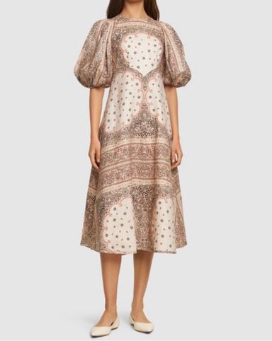 ワンピース Zimmermann DEVI MIDI SHIRT DRESS Zimmerman Devi Midi Shirt Dress | Pickle