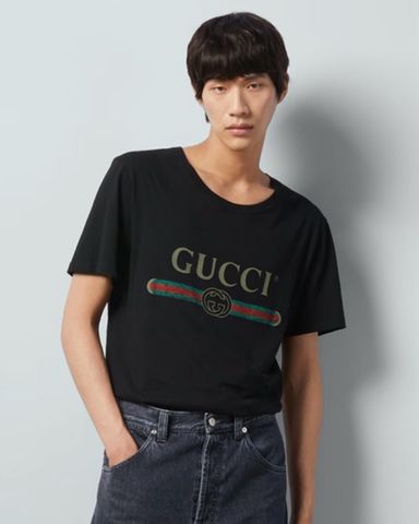 Gucci Star And Moon Print T-Shirt | Pickle